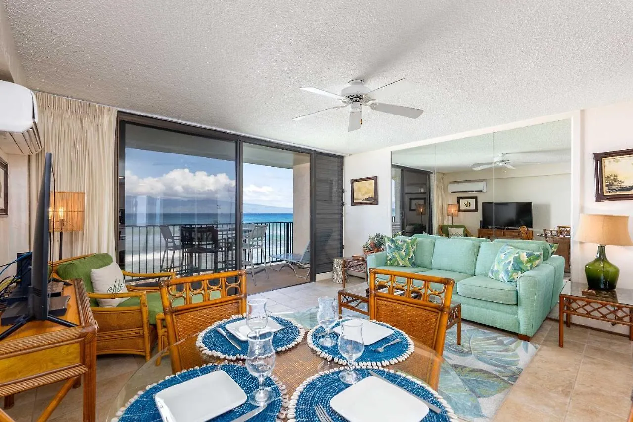 Papakea L207 Ocean Front 1 Bedroom Condo Kahana